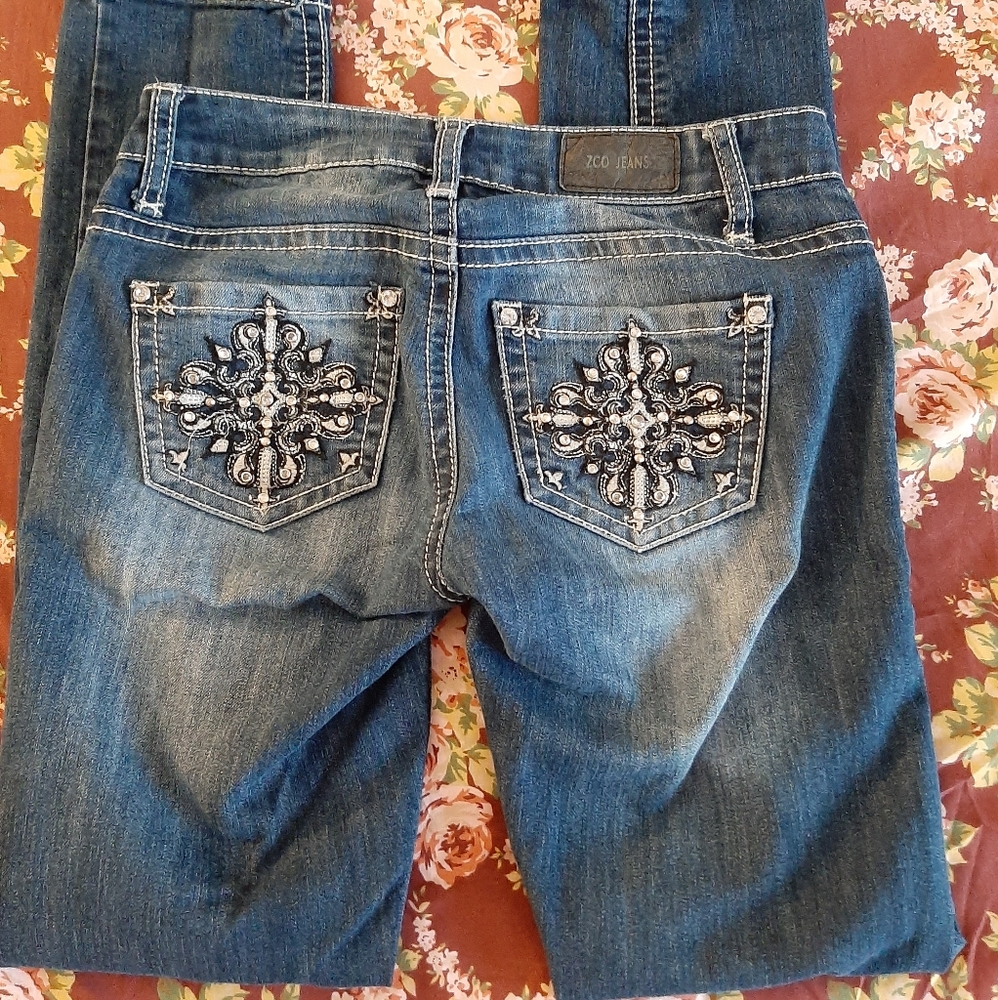 Embellished Jeans
